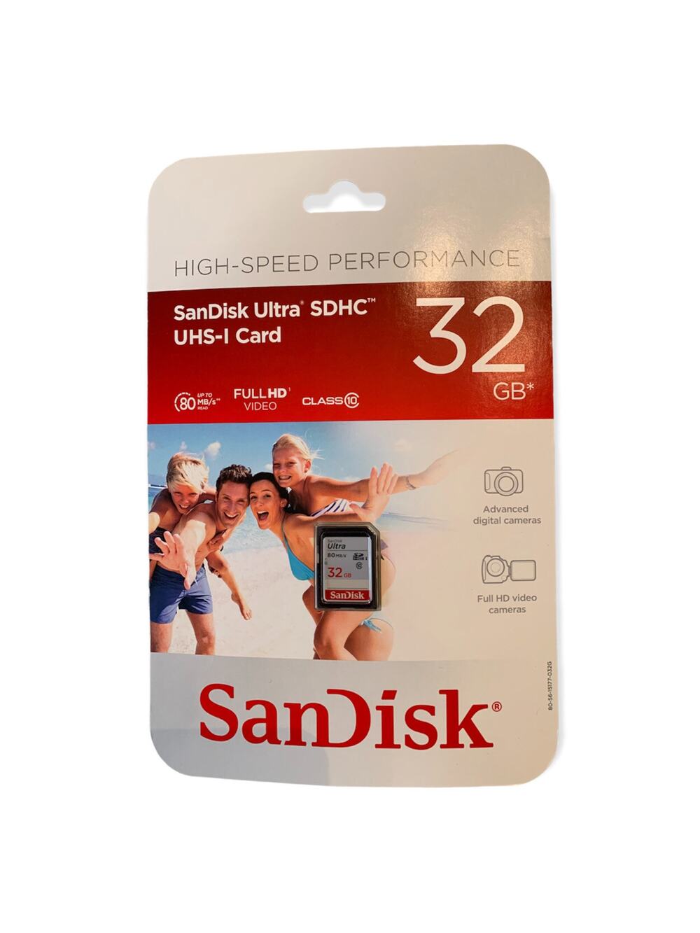 SanDisk Ultra SDHC UHC-I Card -32 GB Memory Card New Sealed